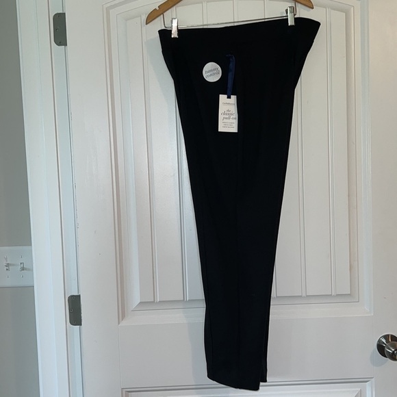 NWT Croft & barrow pull on Stretch Pants Size Large Short - Picture 2 of 11